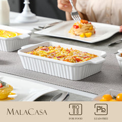 malacasa stacked dishes size comparison showing space-saving storage advantage