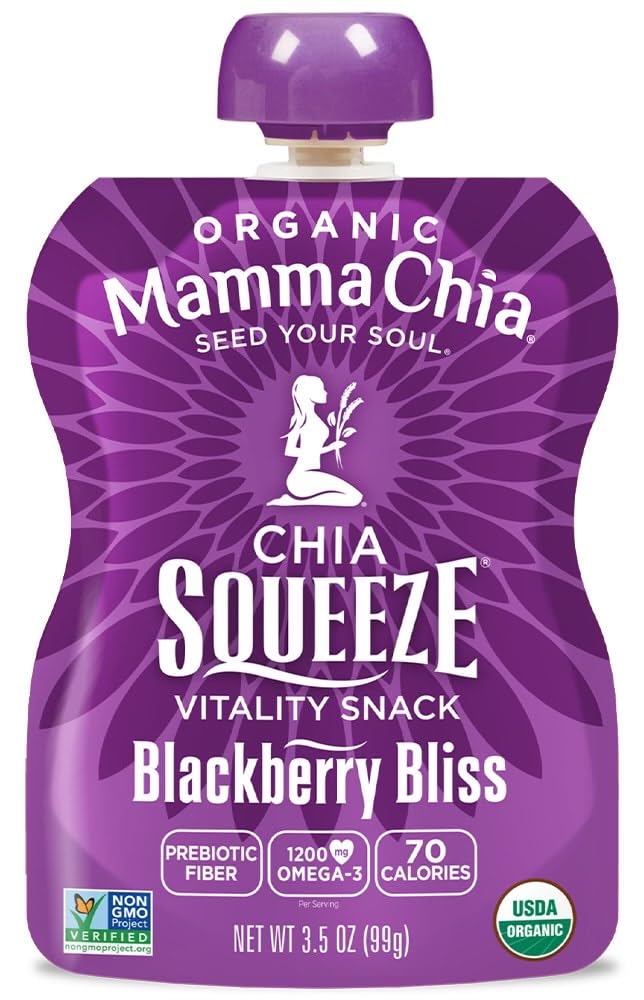 Mamma Chia detalle de semillas de chía en textura que resalta fibra y omegas