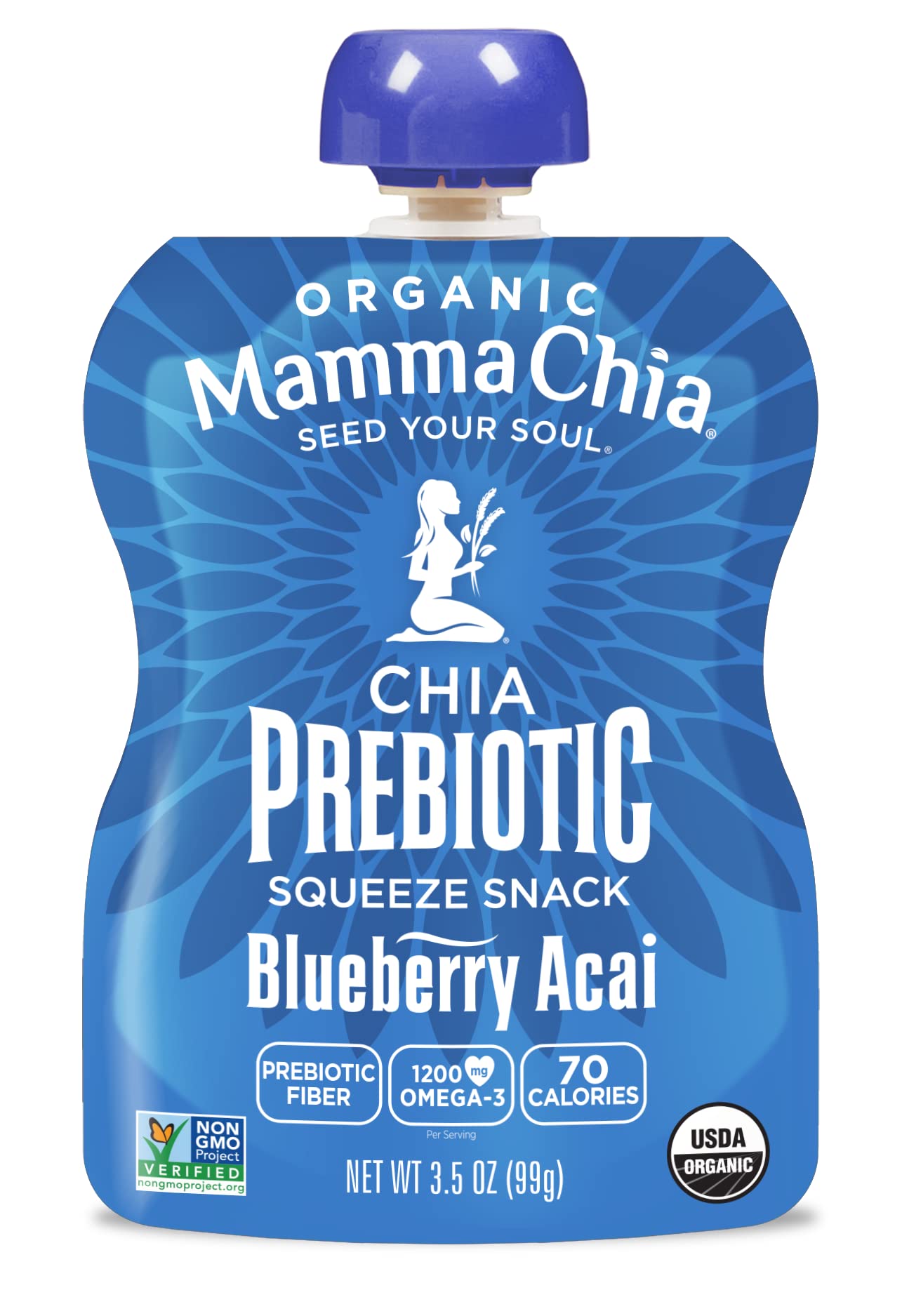 Mamma Chia textura con semillas de chía resaltando fibra y consistencia