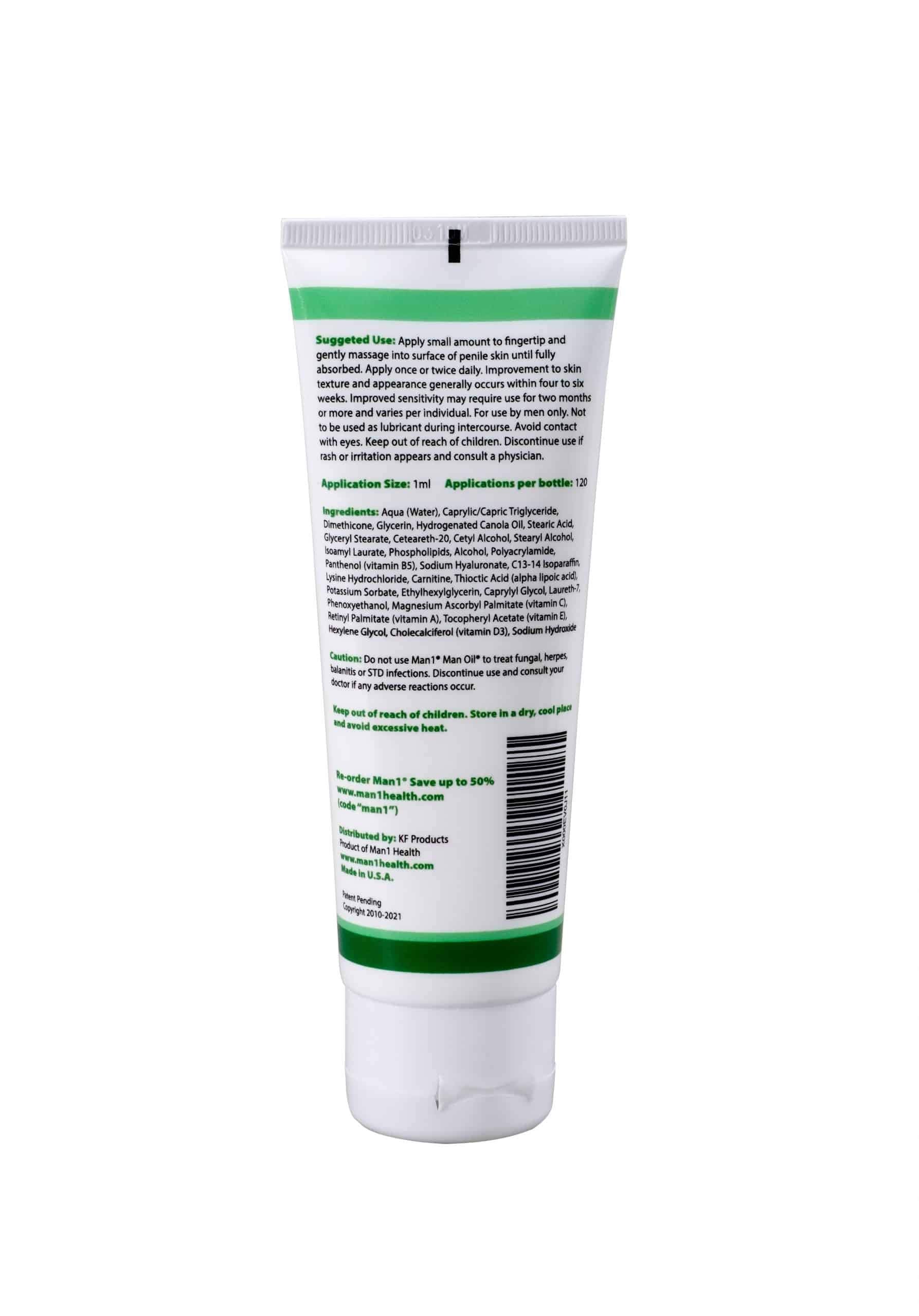 Man1 Man Oil en ambiente de higiene personal, integrado en rutina diaria