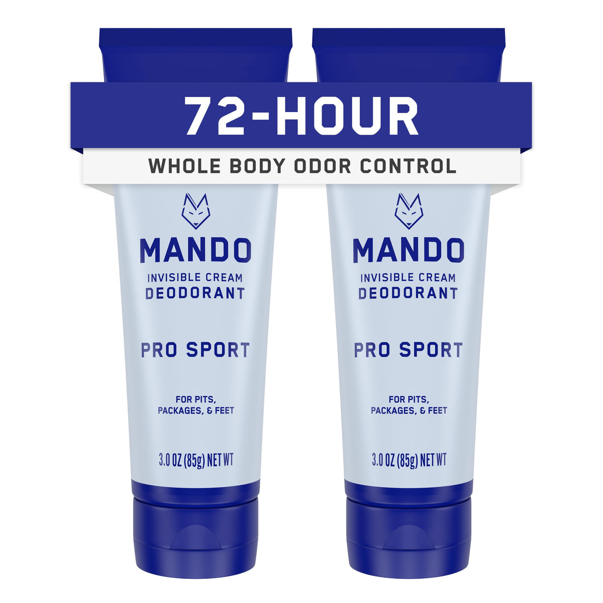 Mando crema en pack frontal mostrando envases dobles y conveniencia