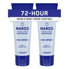 Mando crema en pack frontal mostrando envases dobles y conveniencia