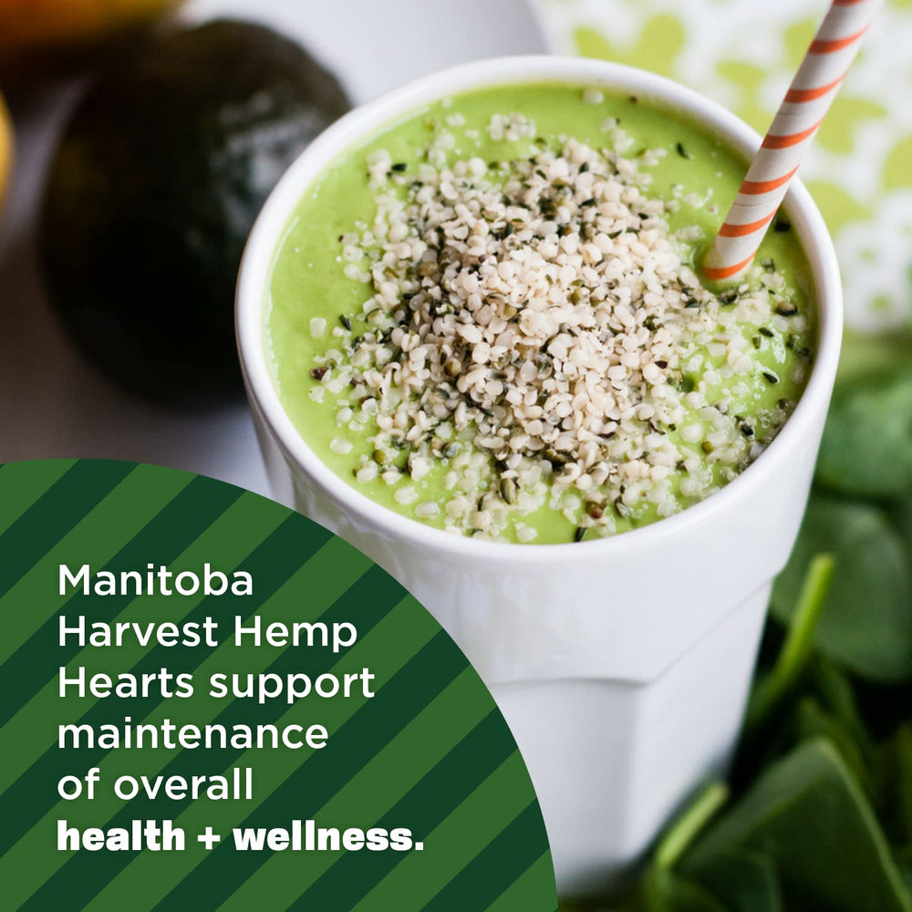 Manitoba Harvest etiqueta con certificaciones orgánico y Non-GMO