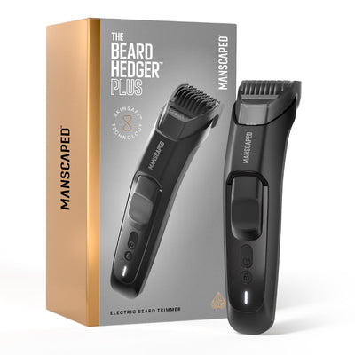 MANSCAPED Beard Hedger front view showing sleek grooming design and easy control