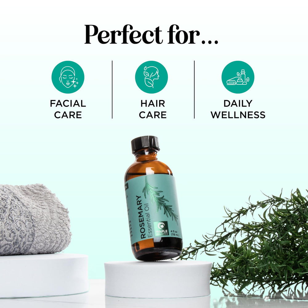 Maple Holistics aplicación en cuero cabelludo masaje suave para cuidado