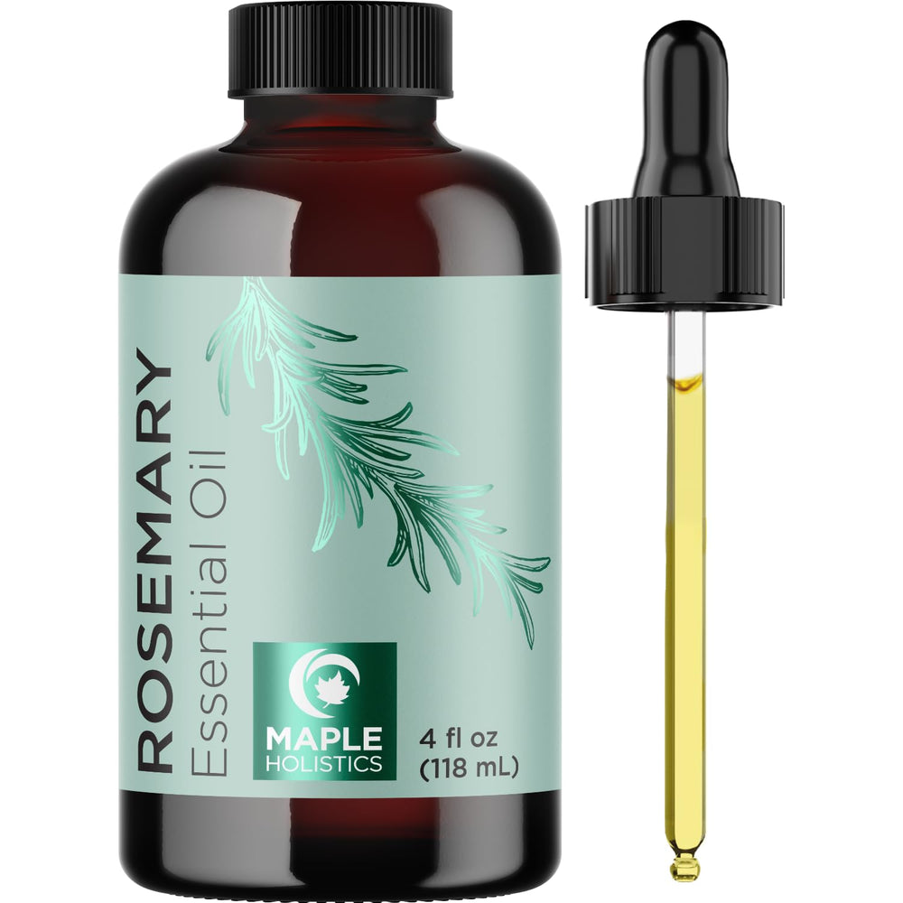 Maple Holistics comparación de tamaño 4oz junto a objetos cotidianos
