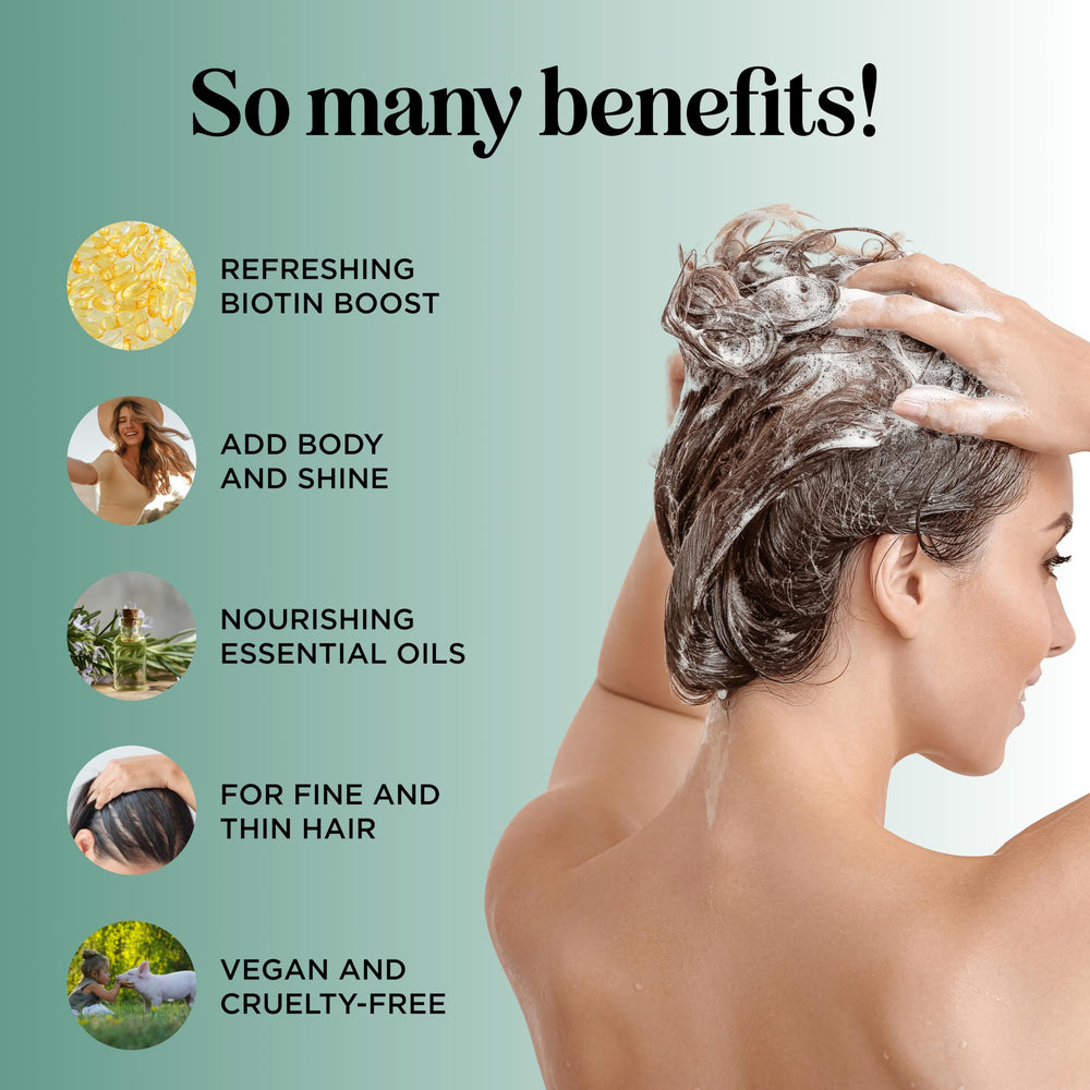 Maple Holistics espuma y textura que facilita enjuague suave