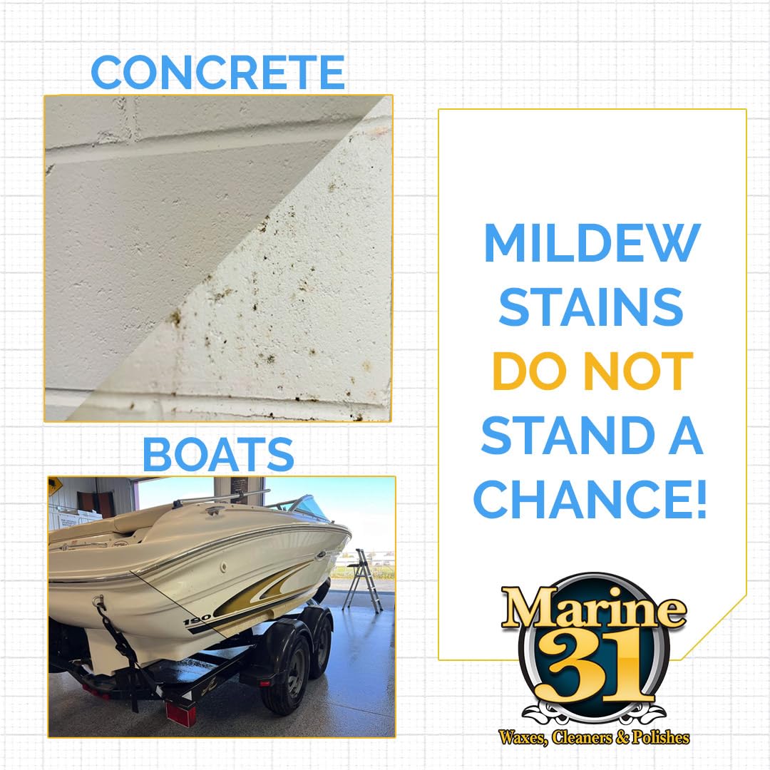 Marine 31 etiqueta con instrucciones y beneficios de uso seguro