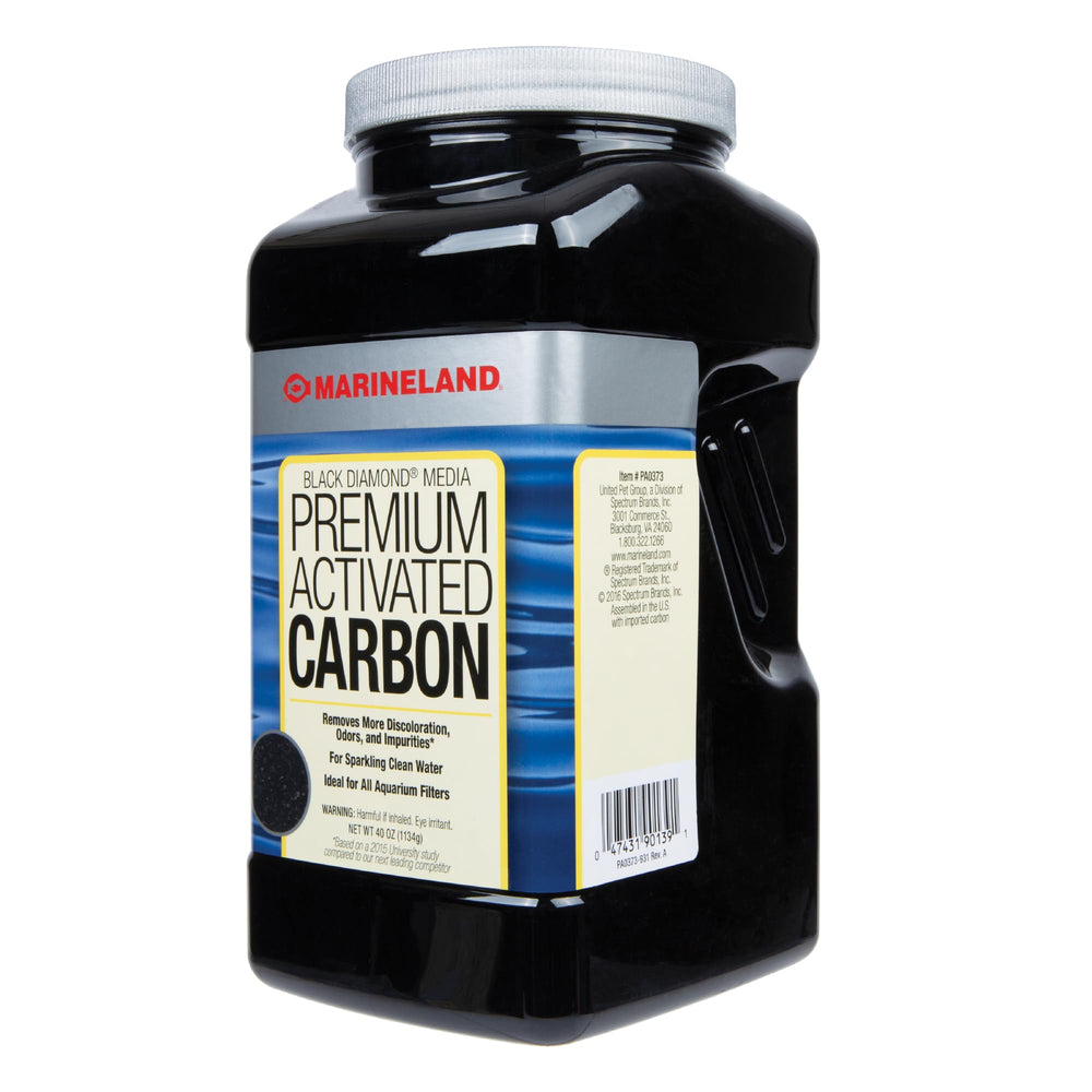 Marineland envase frontal de Black Diamond 40 oz mostrando presentación y marca