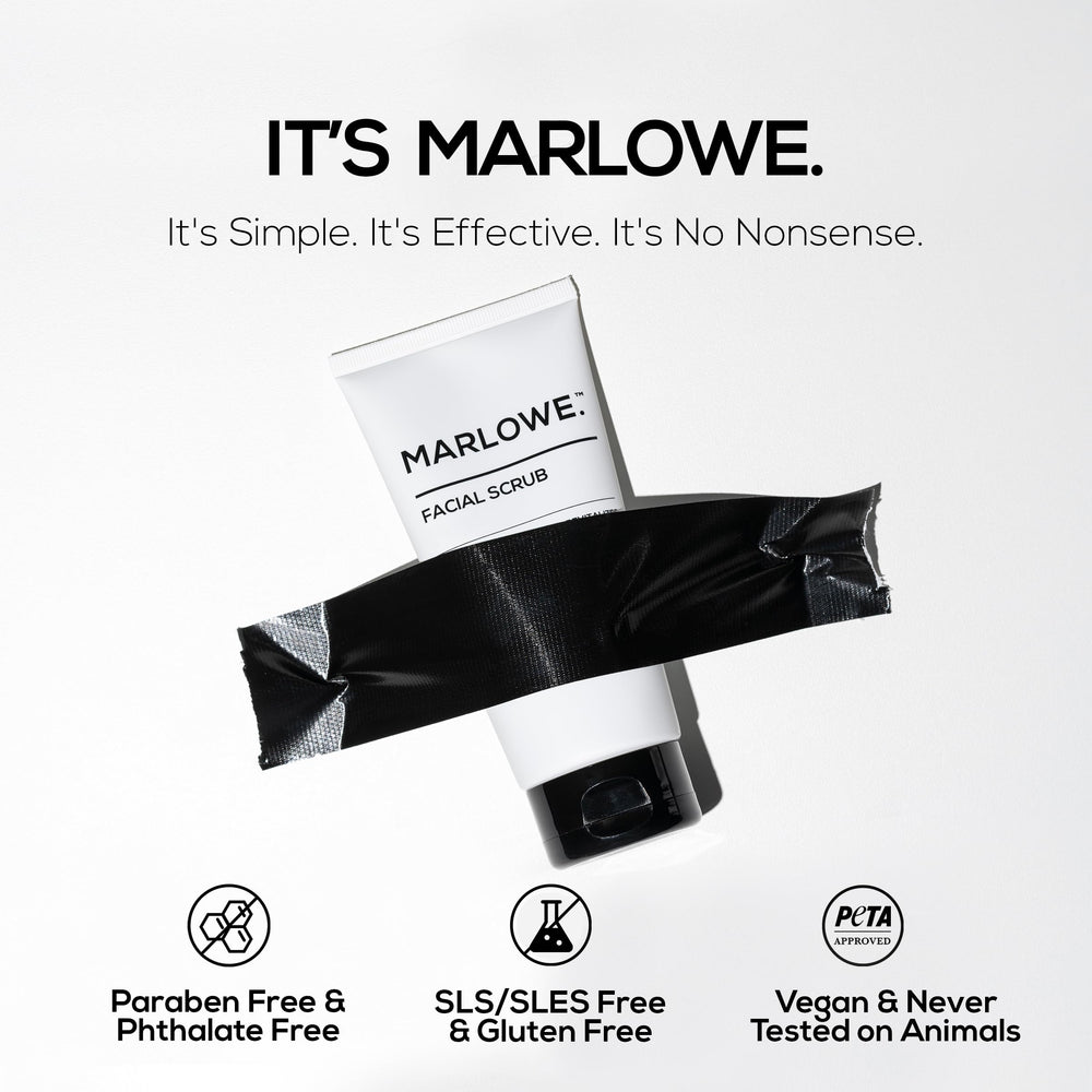 MARLOWE. envase junto a una regla para comparar tamaño 6 oz práctico