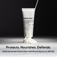 MARLOWE. crema textura ligera que se absorbe y no deja grasa