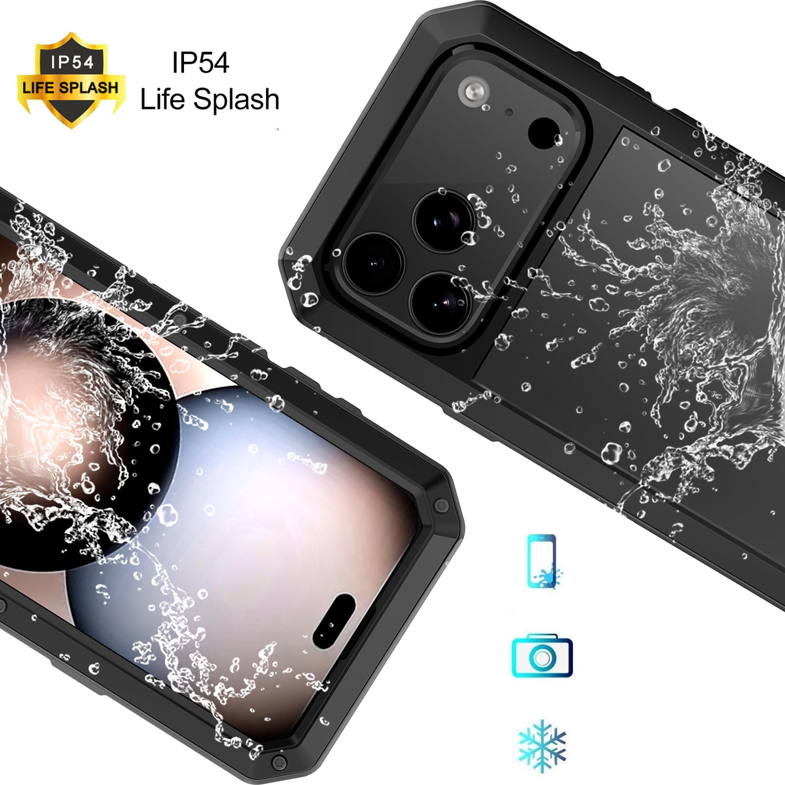 Marrkey bumper interior de silicona absorbe impactos y protege el teléfono