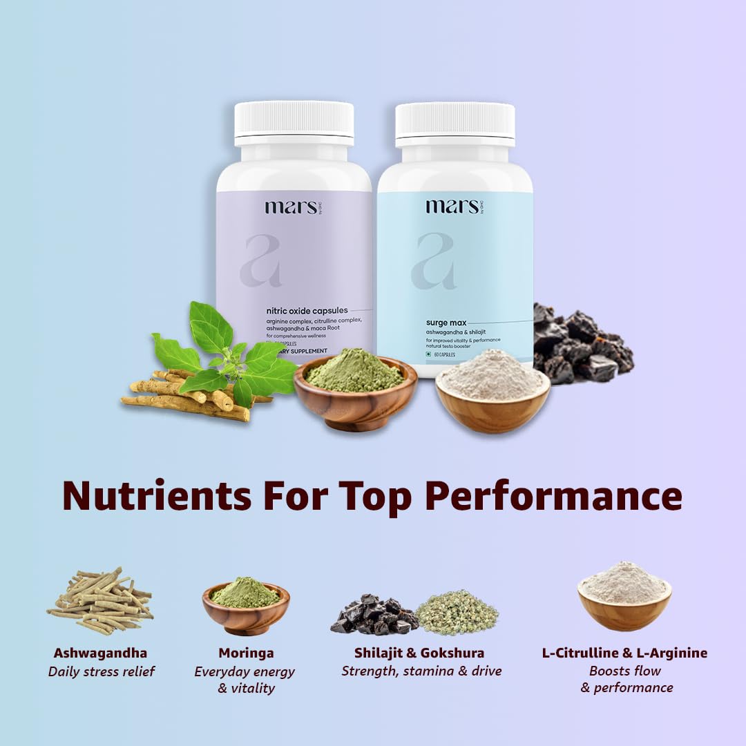 mars by ghc ashwagandha and shilajit ingredients showcasing natural vitality