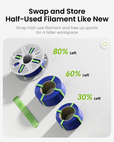 MarsWork spool mounted on Bambu Lab printer demonstrating reliable fit and faster filament changes