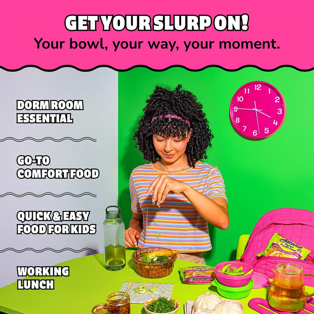 Maruchan bowl con verduras y huevo para personalizar y aumentar proteínas