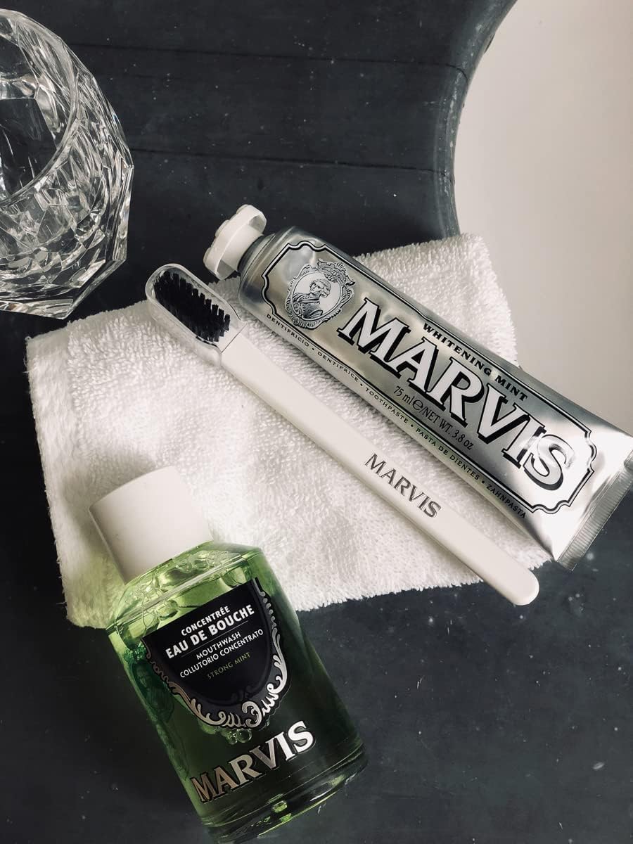 Marvis xilitol y propóleo destacados como apoyo para higiene