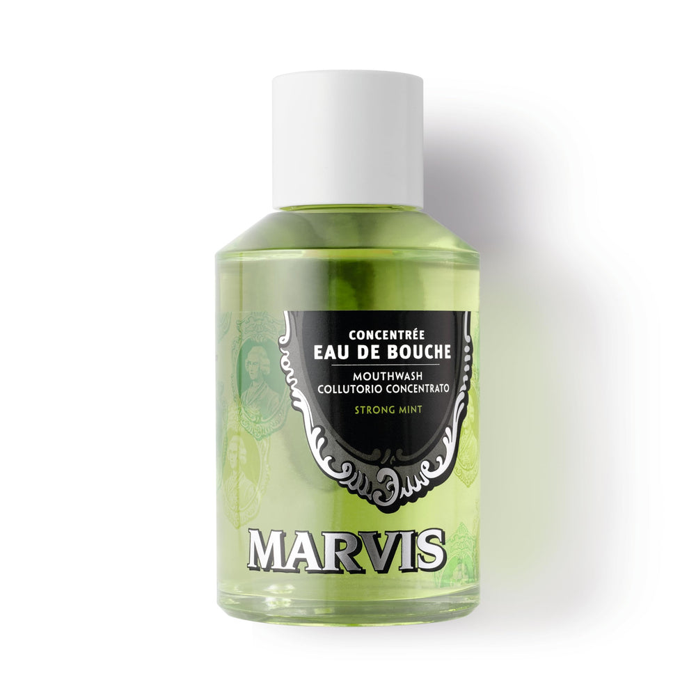 Marvis comparación de tamaño 120 ml ideal para viajes y bolso