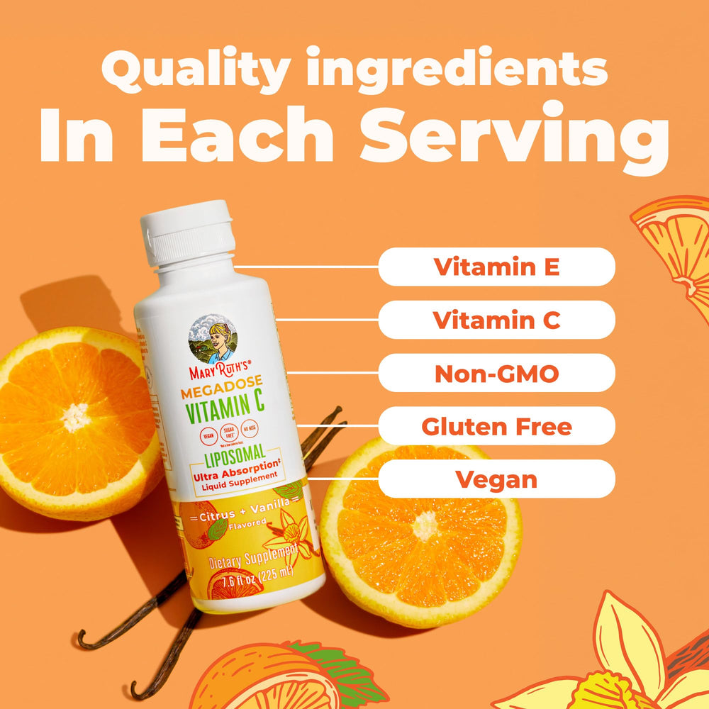 MaryRuth's cuentagotas en uso para dosificar la vitamina con precisión
