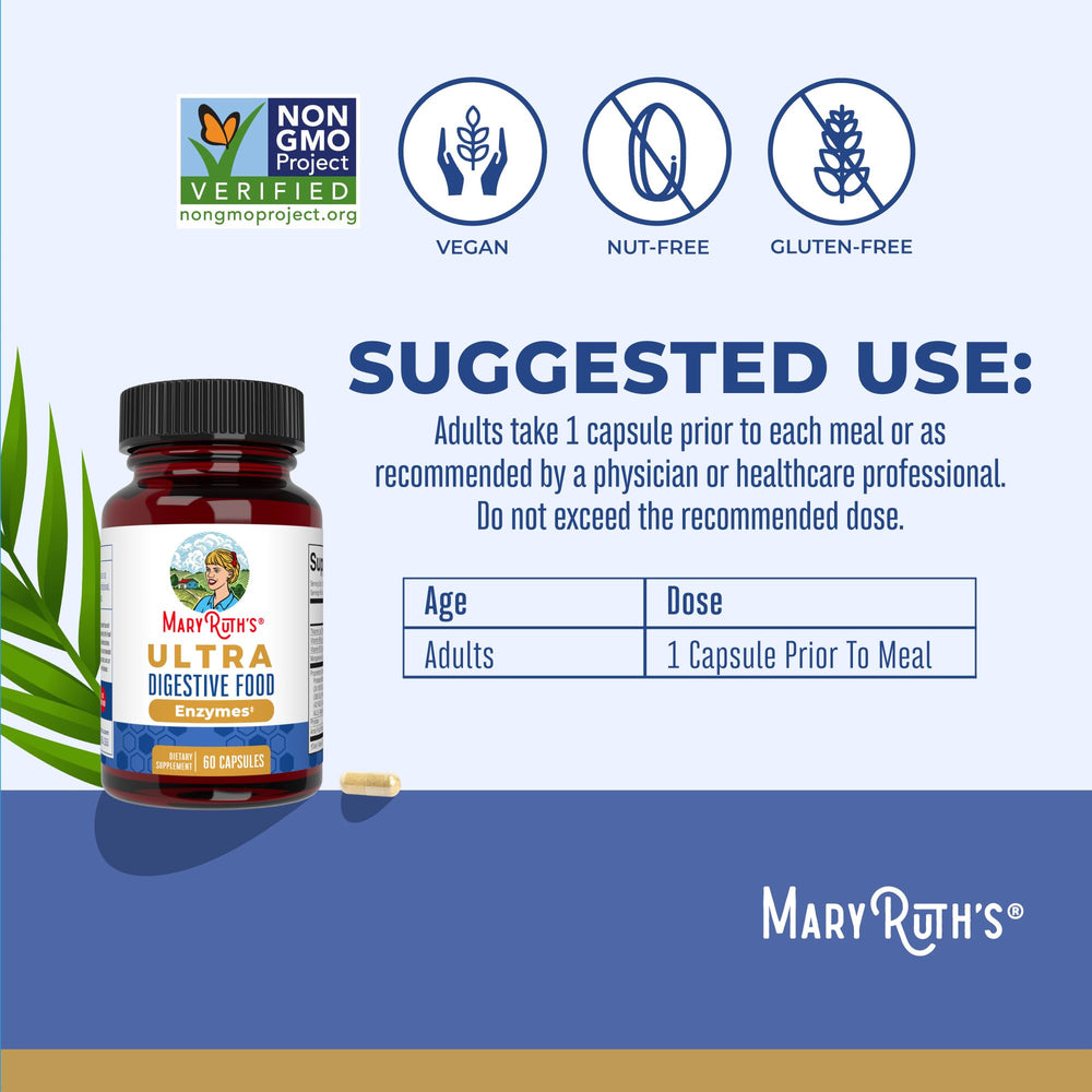 MARYRUTH'S etiqueta con certificaciones que garantizan calidad