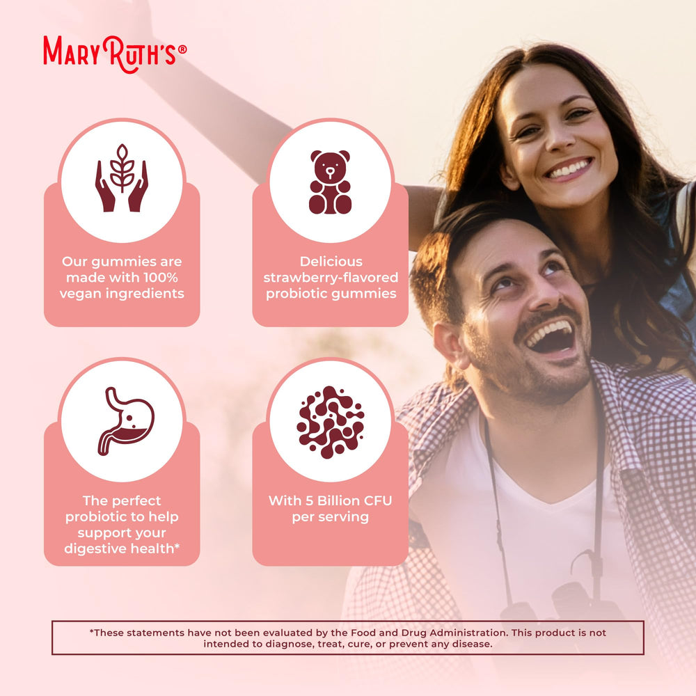 MARYRUTH'S etiqueta con sellos USDA Organic y Clean Label como prueba de calidad