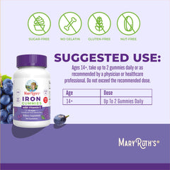 MaryRuth's una gomita en primer plano para ver tamaño y consistencia masticable