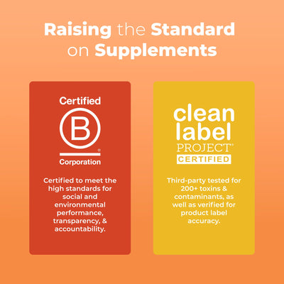 MARYRUTH'S flaxseed and seaberry ingredients displayed for plant-based omegas