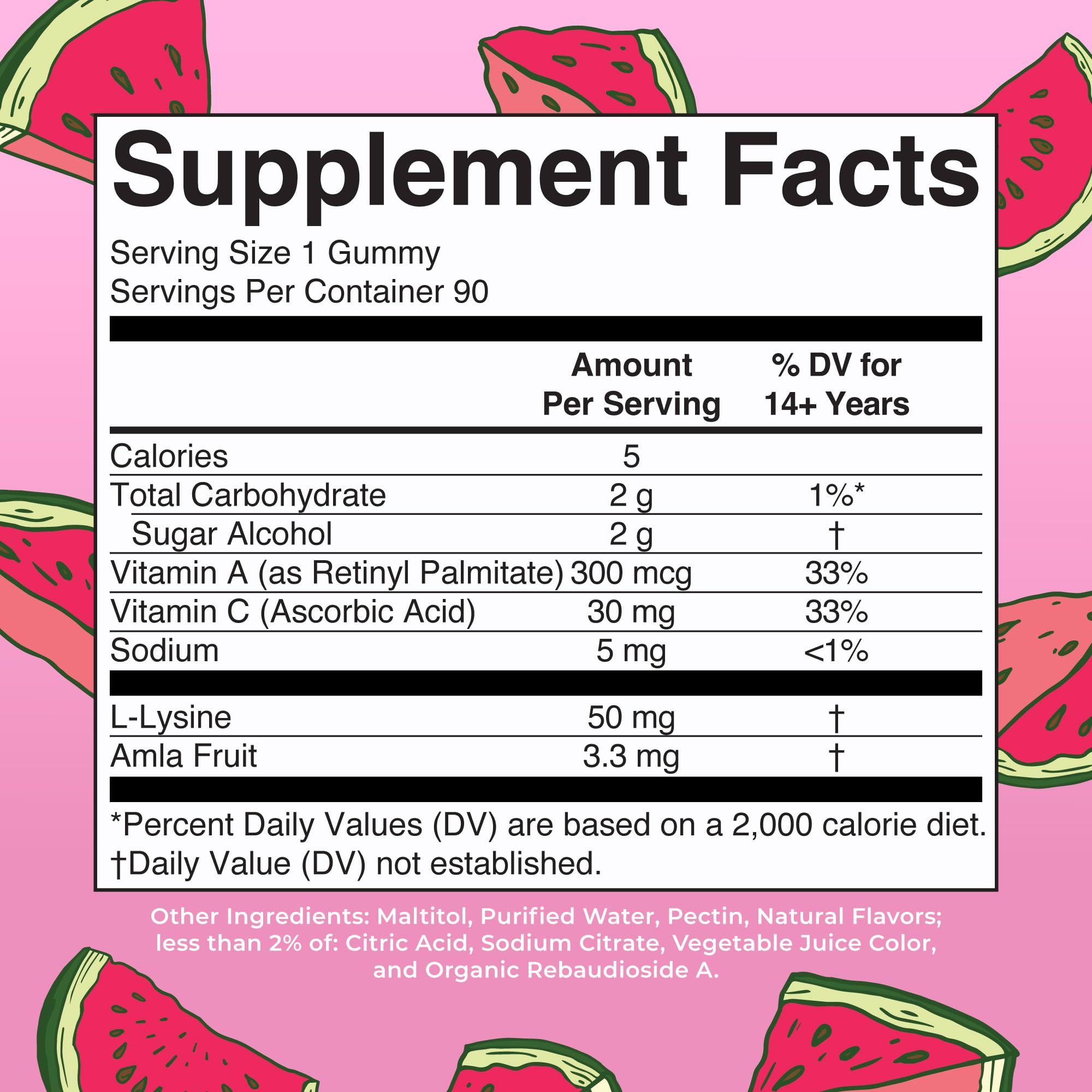 MARYRUTH'S open bottle with gummies visible for convenient daily use