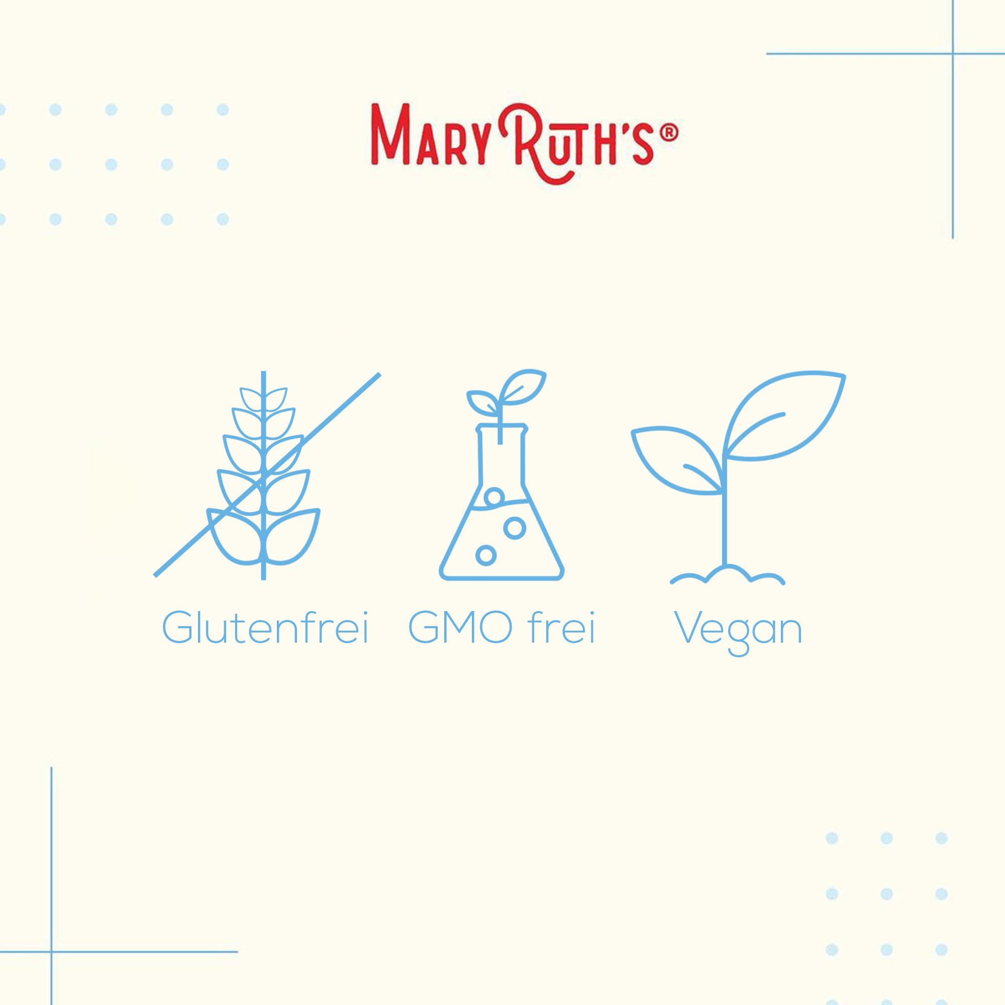 MARYRUTH'S textura del multivitamínico líquido para fácil ingestión