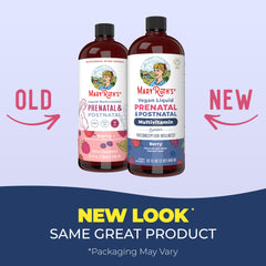 MARYRUTH'S líquido en cucharada mostrando textura y lectura fácil de dosis