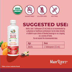 MARYRUTH'S cucharada de producto lista para tomar, práctico para la rutina diaria