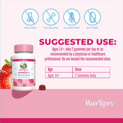 MARYRUTH'S bote abierto con gomitas para uso diario práctico