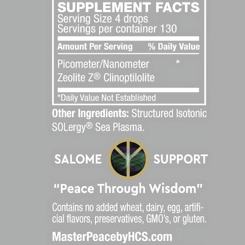 MasterPeace close-up of nano zeolite suspension highlighting smooth texture