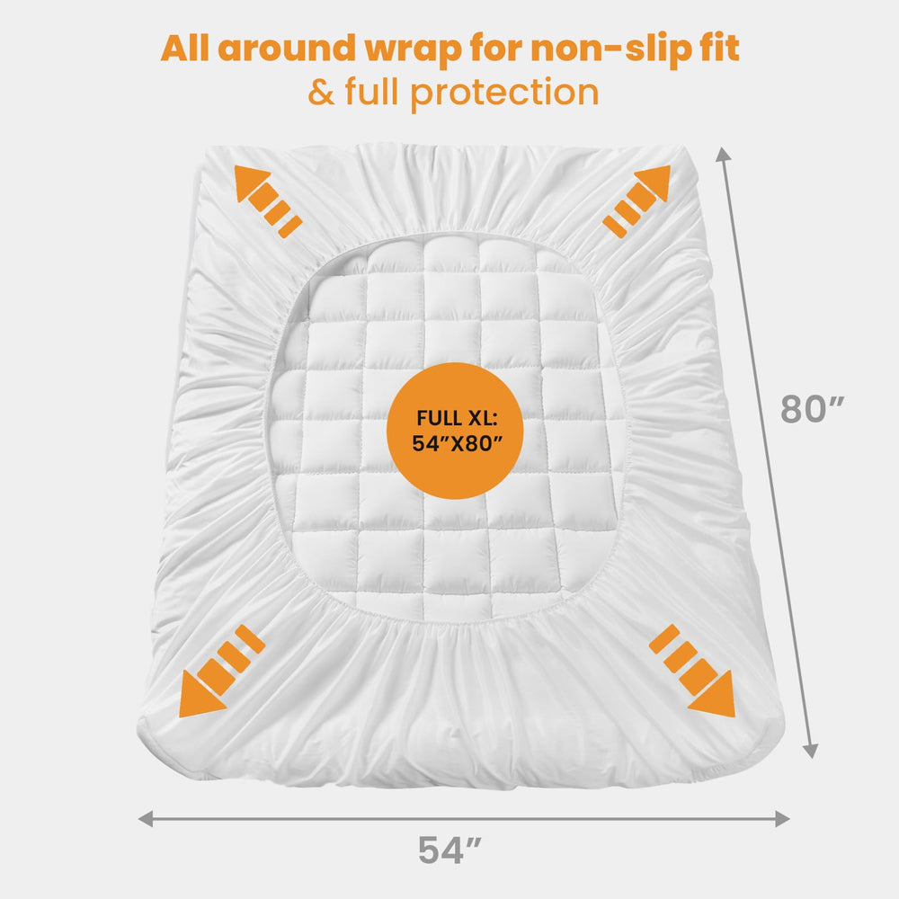 MATBEBY funda colocada en cama para uso diario y protección