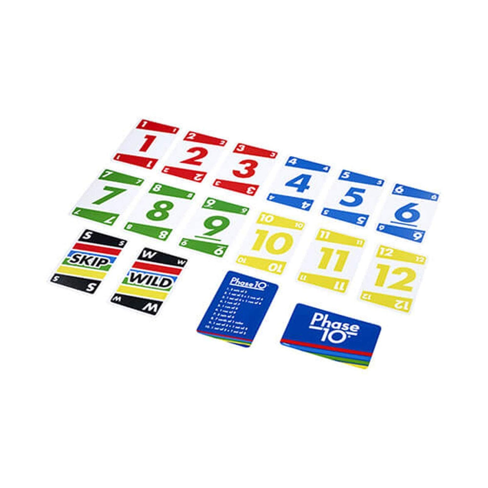 Mattel primer plano de cartas con números y colores que facilita identificación rápida