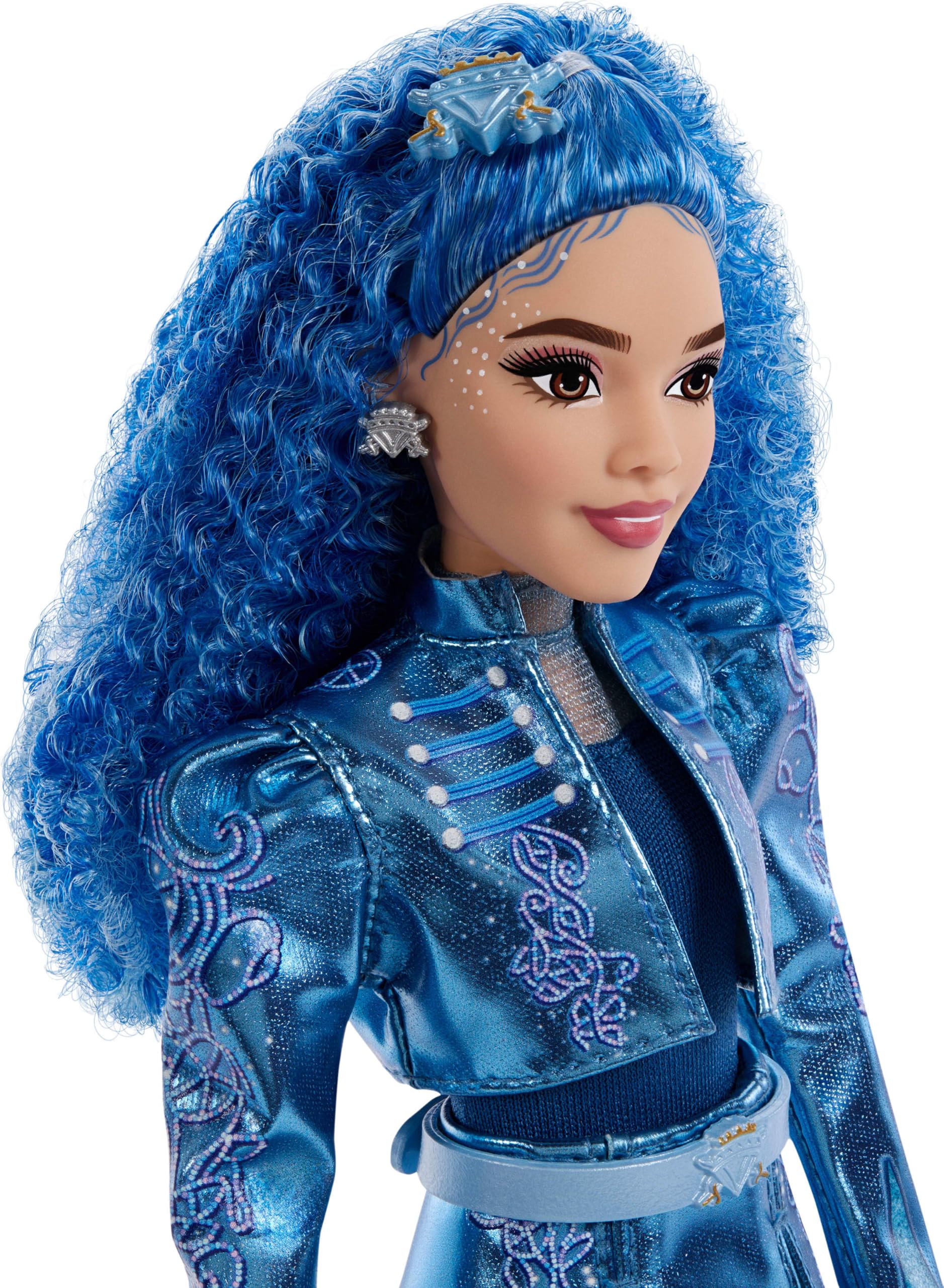 Mattel Chloe textura de la chaqueta metálica que aporta brillo y carácter