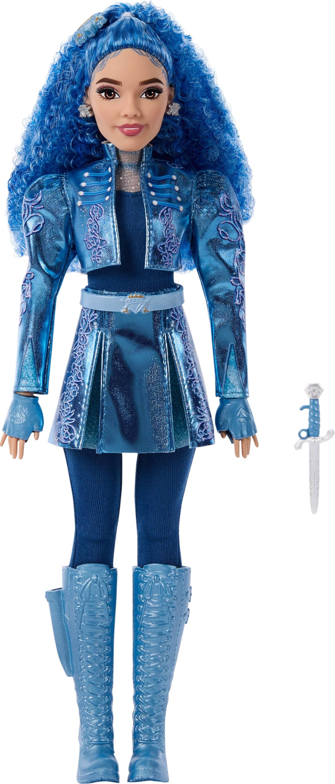 Mattel Chloe en escena estilo Auradon para exposición y recreo