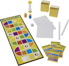 Mattel Games tablero y jugador dibujando durante una ronda dinámica