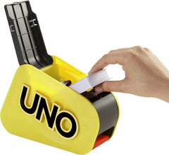 Mattel Games UNO Attack cards fanned out showing colorblind-friendly symbols