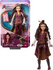 Mattel Hazel Hook vista frontal mostrando vestuario inspirado en la película y estilo fiel