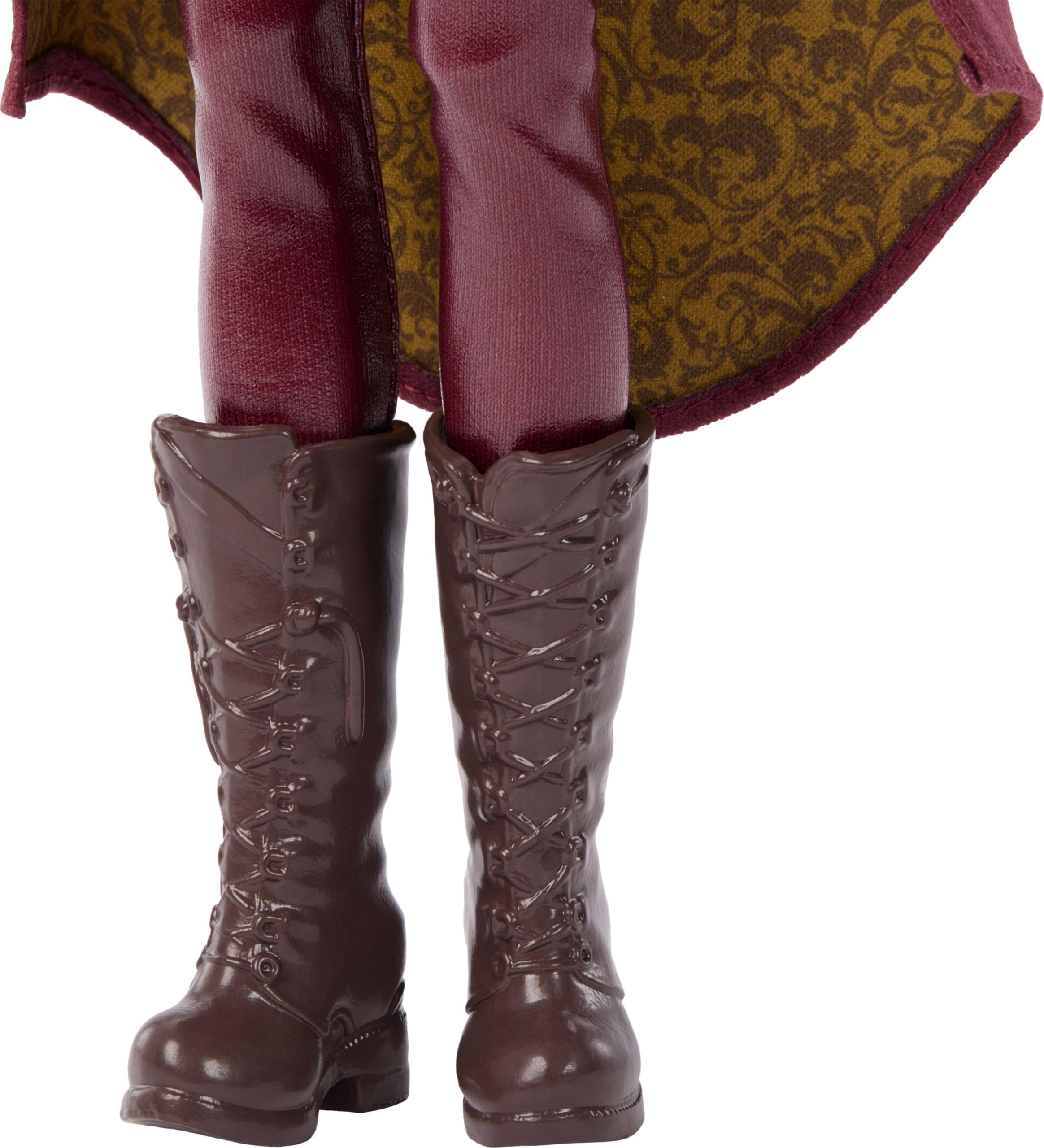 Mattel Hazel Hook posando que muestra las 11 articulaciones para posturas dinámicas