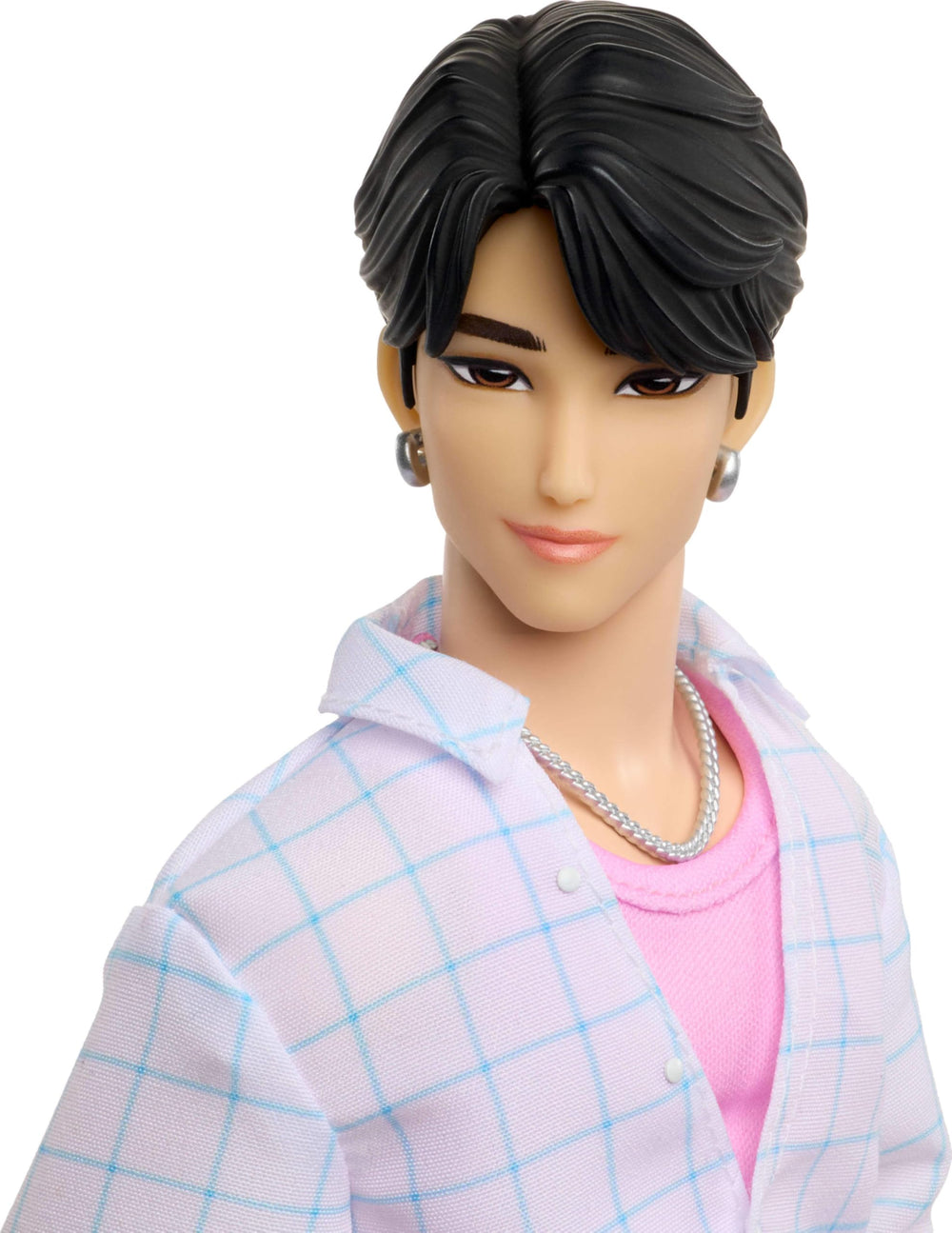 Mattel Jinu accesorios con gafas rosas y lata, añade personalidad al personaje