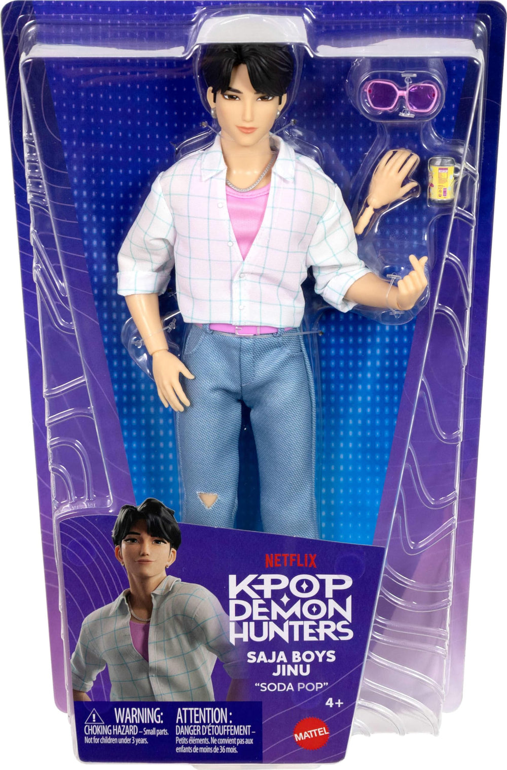 Mattel Jinu en ambiente lifestyle, ideal para exhibición y juego de fans
