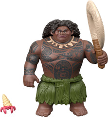 Mattel Moana accesorios con el remo y fishhook de Maui que incrementan el juego imaginativo