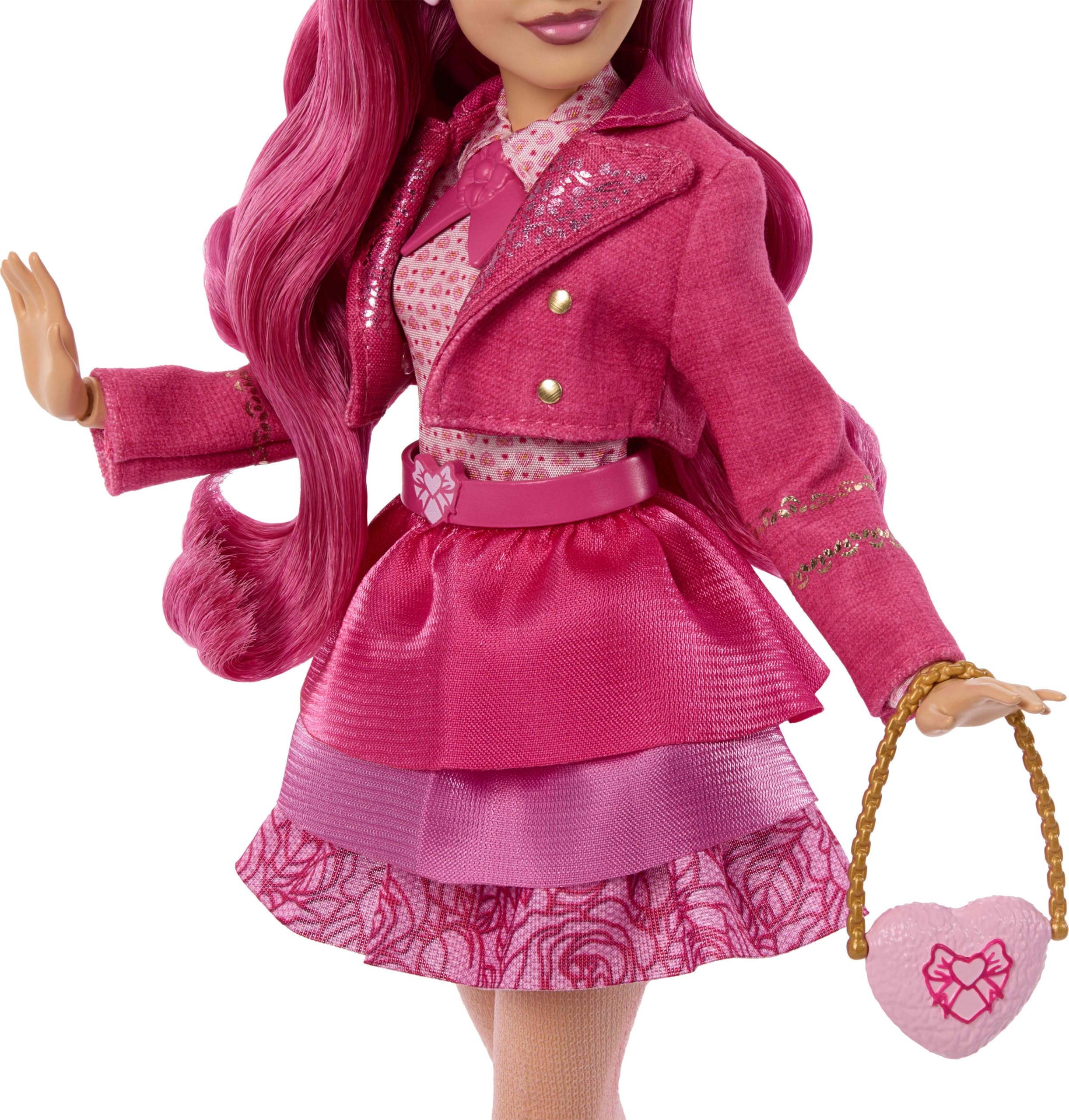 Mattel Pink accesorios organizados, facilita combinar complementos temáticos