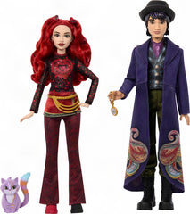 Mattel Red y Max pack frontal mostrando ropa auténtica y accesorios