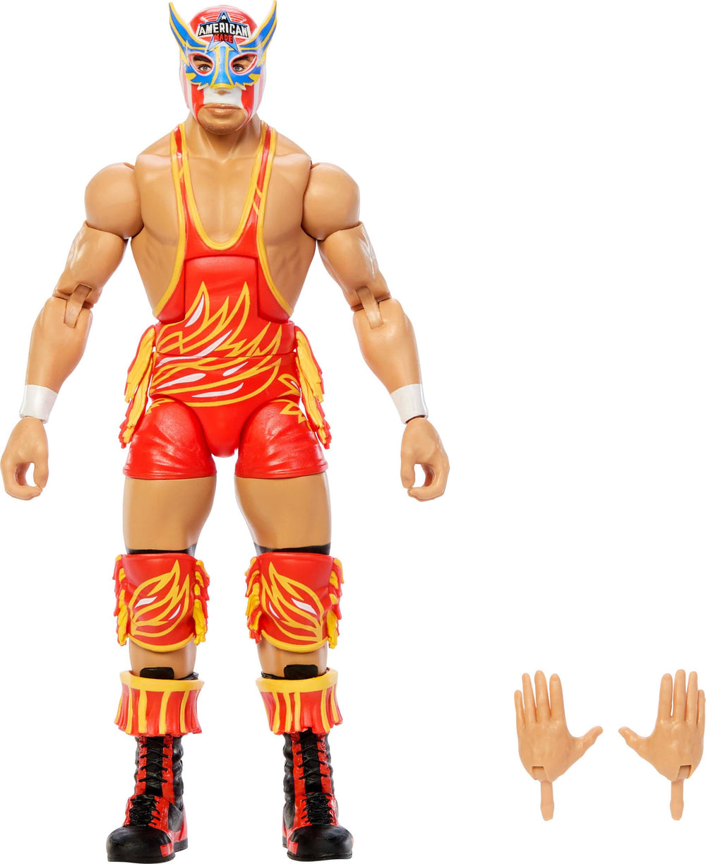 Mattel figura frontal en empaque, presentación coleccionable y llamativa