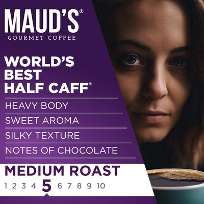 MAUD'S taza de espresso preparada desde cápsula mostrando cuerpo y crema equilibrada
