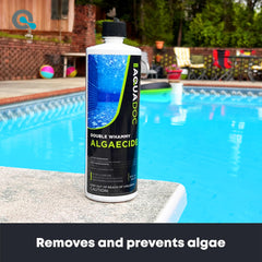MAV AquaDoc back label with dosing instructions and safety directions for use