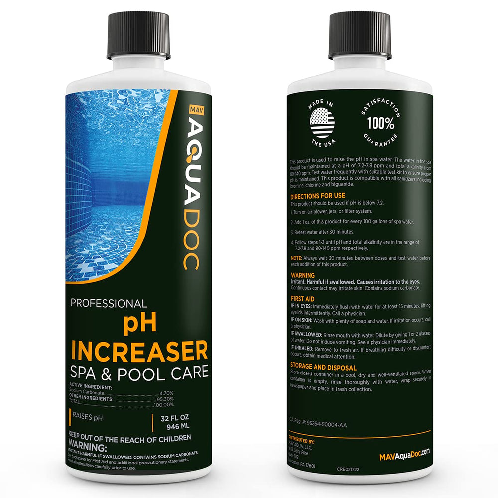 MAV AquaDoc en ambiente de jacuzzi relajante y agua clara