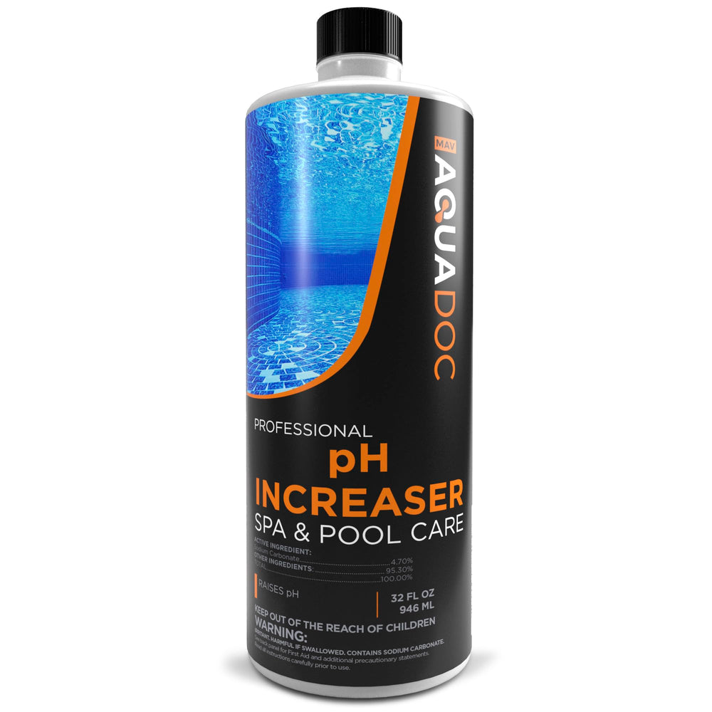 MAV AquaDoc envase frontal 32 oz mostrando la marca y etiqueta clara